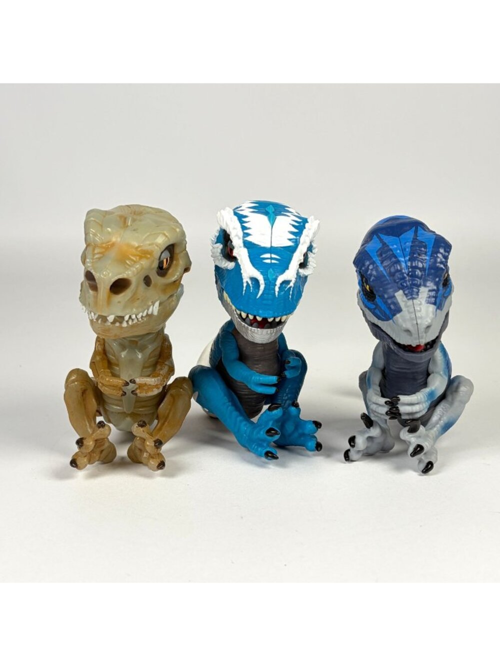 WowWee Fingerlings Untamed Interactive Dinosaur Toys Lot of 3 Dinos Working